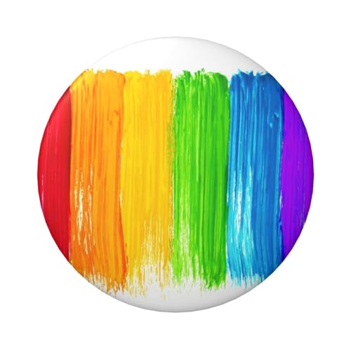 Leichte runde Abzeichen, bunte Anstecknadeln, 6 cm (Diameter) von LZNJZ