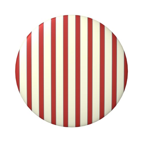 Leichte runde Abzeichen, gestreifte rote Anstecknadeln, 6 cm (Diameter) von LZNJZ