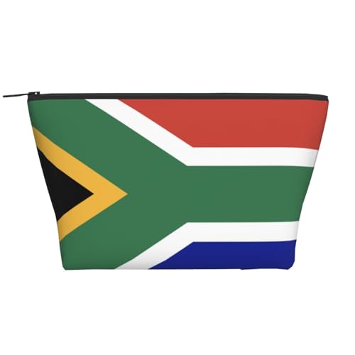 Tragbarer Kulturbeutel für Damen und Herren, südafrikanische Flagge, Make-up-Tasche, Südafrikanische Flagge Tragbarer Kulturbeutel für Damen und Herren, südafrikanische Flagge, Make-up-Tasche, Südafrikanische Flagge von LZNJZ