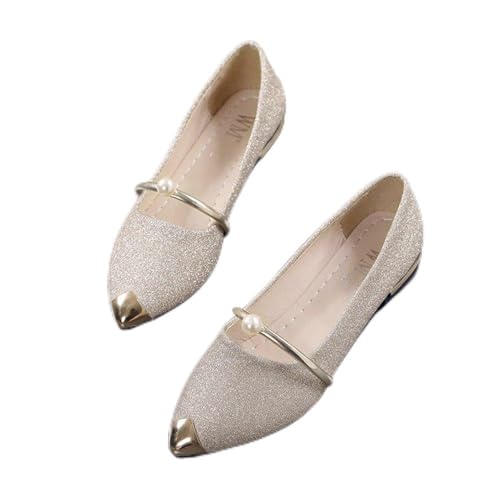 Flache Schuhe Für Damen Elegant - Slip On Low Heel Pumps, Ballerinas Elegant Flats Schuhe Bequem Lederoptik Flach Pointed Toe Slip On Ballett Flache Schuhe Arbeitsschuheformelle Walkingschuhe Flache Schuhe Für Damen Elegant - Slip On Low Heel Pumps, Ballerinas Elegant Flats Schuhe Bequem Lederoptik Flach Pointed Toe Slip On Ballett Flache Schuhe Arbeitsschuheformelle Walkingschuhe von LZPCarra