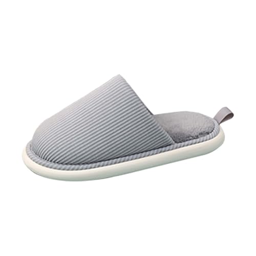 LZPCarra Hausschlappen Damen Weich Hausschuhe Winter Slipper Damen Elegant Hüttenschuhe Leicht Pantoffeln Rutschfest Winterschuhe Flach Haushaltsschuhe Bequem Hauspantoffeln Warm Hausschlappen von LZPCarra