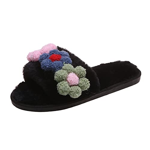 LZPCarra Hausschlappen Damen Weich Schlupfschuhe Damen Offen Hausschuhe Winter Heimschuhe Rutschfest Hauspantoffeln Bequem Winterschuhe Slip On Baumwollhausschuhe Flach Haushaltsschuhe LZPCarra Hausschlappen Damen Weich Schlupfschuhe Damen Offen Hausschuhe Winter Heimschuhe Rutschfest Hauspantoffeln Bequem Winterschuhe Slip On Baumwollhausschuhe Flach Haushaltsschuhe von LZPCarra