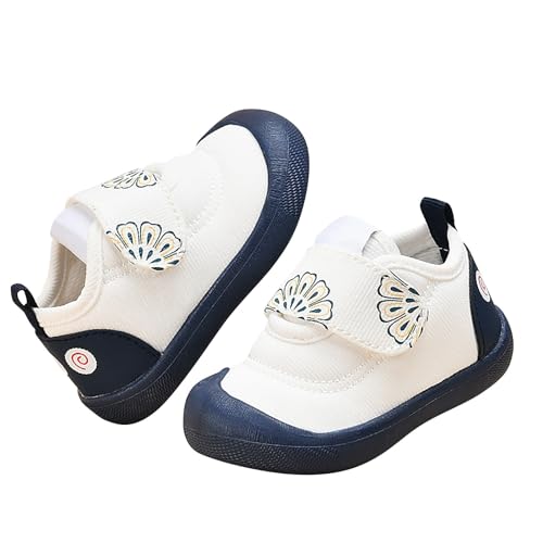 LZPCarra Kleinkinderschuhe Babyschuhe für Mädchen Babyschuhe für 03 Babyschuhe Frühling und weiche Sohle rutschfest atmungsaktiv Junge 3 Monate (Navy, 0-3 Months) von LZPCarra