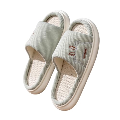 LZPCarra Schlupfschuhe Damen Offen Hüttenschuhe Damen Leicht Winter Hausschuhe Warm Slipper Elegant Pantoffeln Rutschfest Hausschlappen Flach Winterschuhe Indoor Heimschuhe Bequem Haushaltsschuhe von LZPCarra