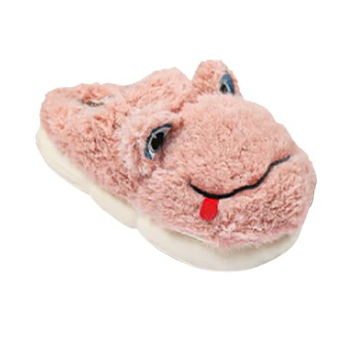 LZPCarra Slippers Women Cute Hausschlappen Flach Hausschuhe Damen Plüsch Lustig Winterschuhe Gefüttert Schlupfschuhe Elegant Pantoletten Weich Haushaltsschuhe Rutschfest Hauspantoffeln von LZPCarra