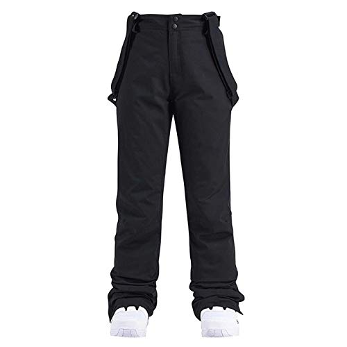 Skihose Damen GroßE GrößEn: Snowboardhose Damen Wasserdicht-Herren Wanderhose Ski-Pant Winter Outdoor Wanderhose Winddicht Thermohose Mit TräGer Warm GefüTtert Outdoorhose/TräGerhose/Skifahren von LZPCarra