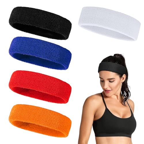 beginnen Stirnband Sport Schweißband 5er-Set 5 × 18 cm elastisch atmungsaktiv bunt für Fitness & Alltag beginnen Stirnband Sport Schweißband 5er-Set 5 × 18 cm elastisch atmungsaktiv bunt für Fitness & Alltag von LZPLJLWS