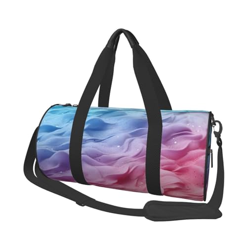 Reisetasche für Damen und Herren, Sporttasche, große Reisetasche, Wochenendtasche, Übernachtungstasche mit Schultergurt, Schwarz, Einheitsgröße, Schwarz , Einheitsgröße von LZQPOEAS