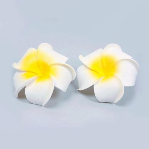 Hawaii Plumeria Blume Haarspangen Für Frauen Mädchen Weiß Floral Haarnadeln Für Sommer Hochzeit Urlaub Party I5Y2 Strand Haar Accesso von LZYWOD