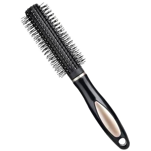 LZZEM Runde Lockenbürste, speziell für Haartrockner, geeignet zum Trocknen von Haaren, nassem Haar, Glätten von Locken und zum Erstellen von Wellen, geeignet für Männer, Frauen und Kinder von LZZEM