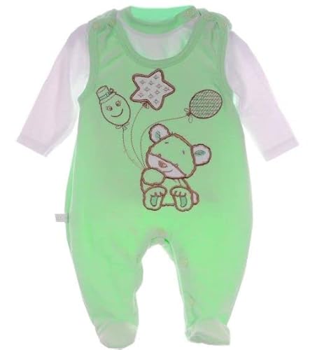 La Bortini Baby Set Strampler und Hemdchen warm (50-56) von La Bortini