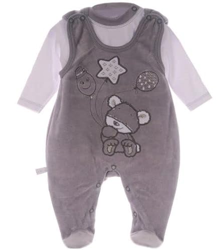 La Bortini Baby Set Strampler und Hemdchen warm (56-62) von La Bortini