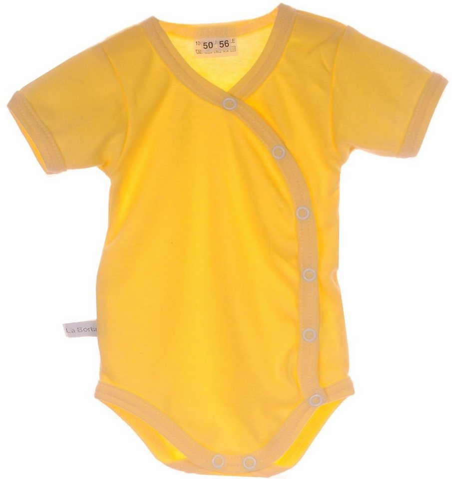 La Bortini Body Body Baby Kurzarmbody Wickelbody 44 50 56 62 68 74 80 86 92 98 von La Bortini