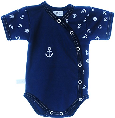 La Bortini Body Kurzarmbody 50 56 62 68 74 80 86 92 NEU Baby Body Wickelbody Unisex (86) von La Bortini