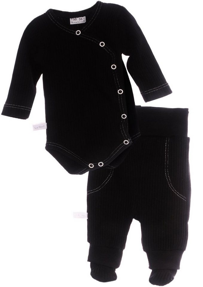 La Bortini Body & Hose Baby Anzug Wickelbody Hose 50 56 62 68 74 80 Body von La Bortini