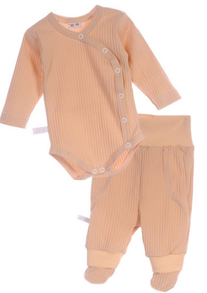 La Bortini Body & Hose Baby Anzug Wickelbody Hose 44 50 56 62 68 74 80 Body von La Bortini