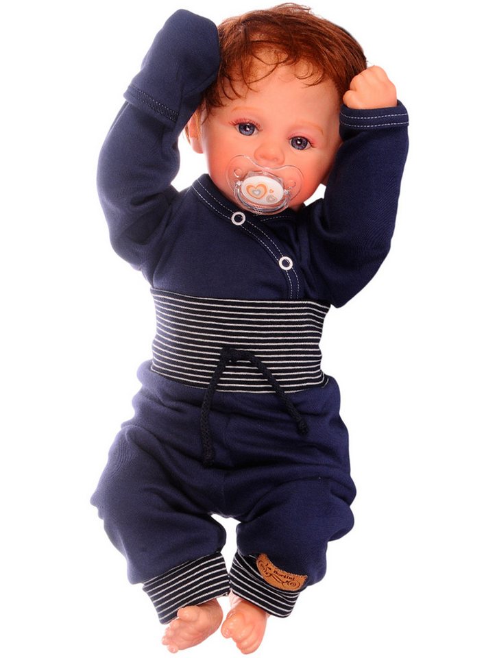 La Bortini Body & Hose Baby Anzug body mit Kratzschutz Hose Mütze neutral Erstlingsset (für Junegn und Mädchen, als 2- oder 3-teiler) Erstlingsset 44 50 56 62 68 74 80 86 von La Bortini