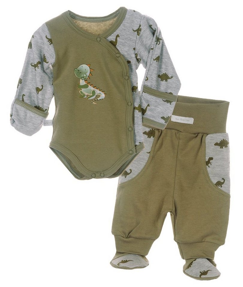 La Bortini Body & Hose Baby Set 2Tlg Wickelbody Schlupfhose 44 50 56 62 68 74 80 86 aus reiner Baumwolle von La Bortini