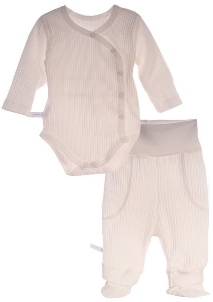 La Bortini Body & Hose Body Hose 2Tlg Baby Anzug Wickelbody 44 50 56 62 68 74 80 von La Bortini