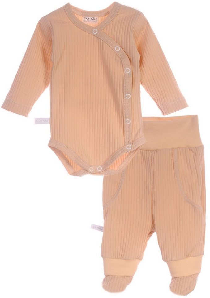 La Bortini Body & Hose Body Hose 2Tlg Baby Anzug Wickelbody 44 50 56 62 68 74 80 von La Bortini