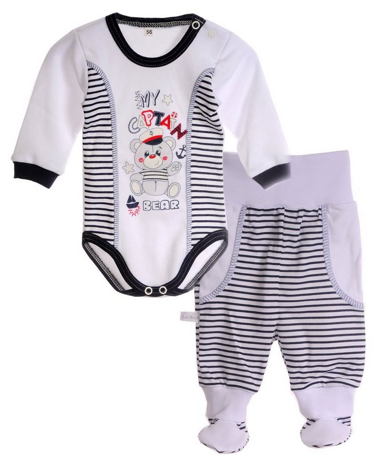 La Bortini Body & Hose Body und Hose Baby Anzug 2tlg. Set 46 50 56 62 68 von La Bortini