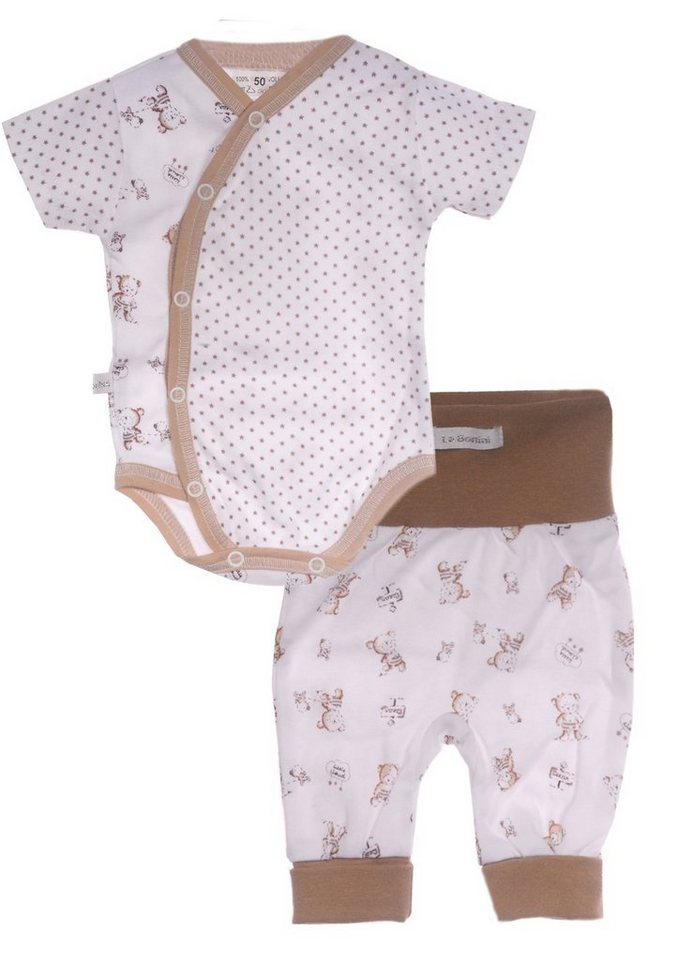 La Bortini Body & Hose Wickelbody und Hose Baby Anzug 2tlg. Set Body von La Bortini