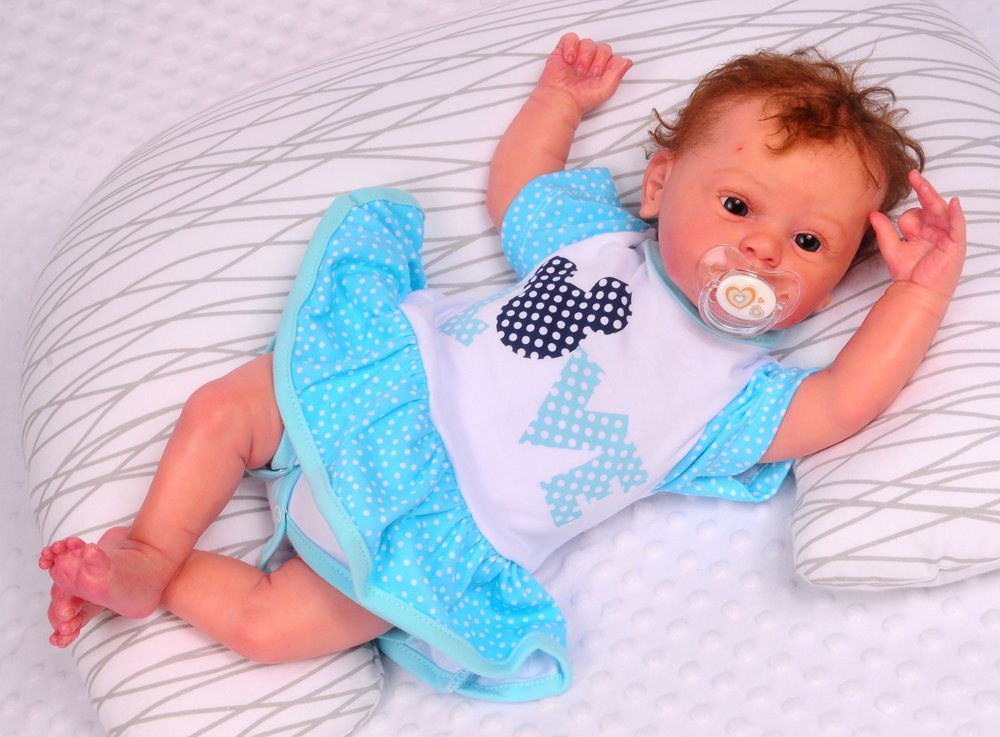 La Bortini Bodykleid Body Kleid Baby Spieler aus reiner Baumwolle, 56 62 68 74 80 86 von La Bortini
