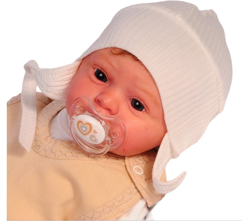La Bortini Erstlingsmütze Mütze für Neugeborene Baby Haube Mützchen 32 34 36 38 40 42 44 46 von La Bortini