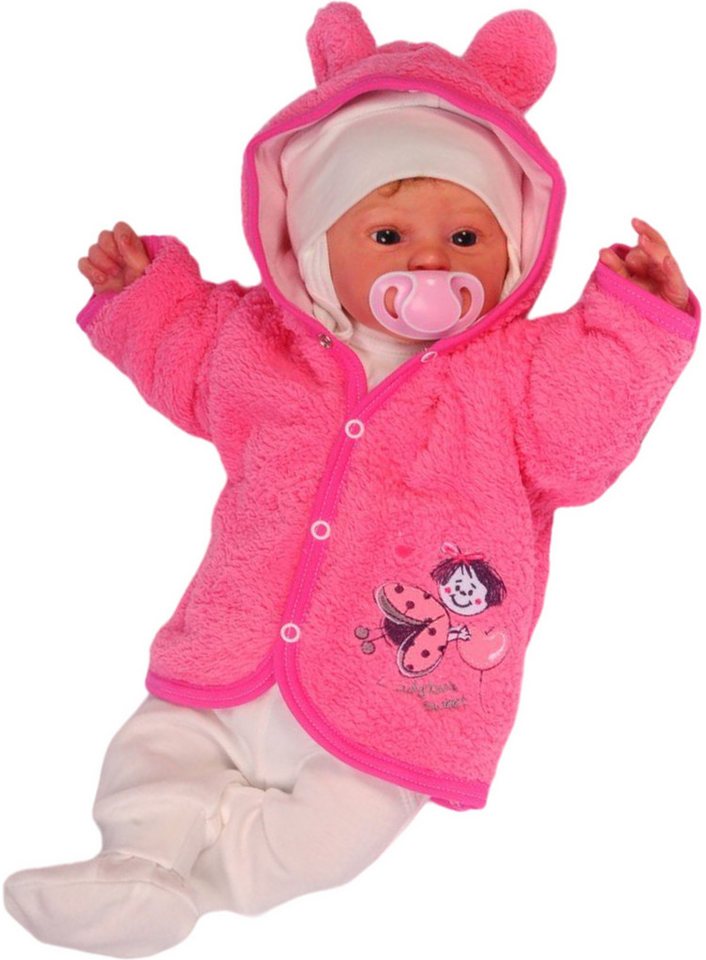 La Bortini Fleecejacke Babyjacke Baby Jacke 50 56 62 68 von La Bortini