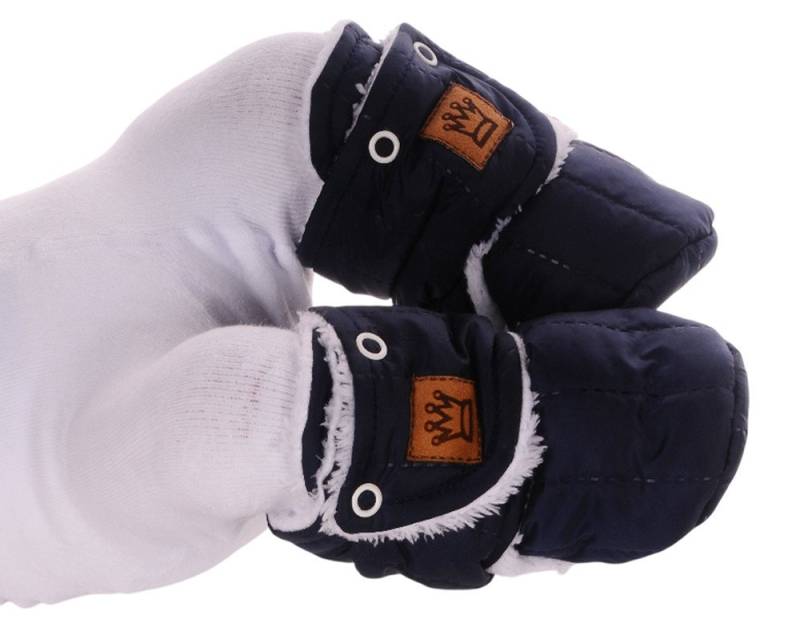 La Bortini Füßlinge Baby Schuhe Babyschuh warme booties neutral für Neugeborene Erstlingsschuhe unisex, 0-3Mon oder 4-9Mon von La Bortini