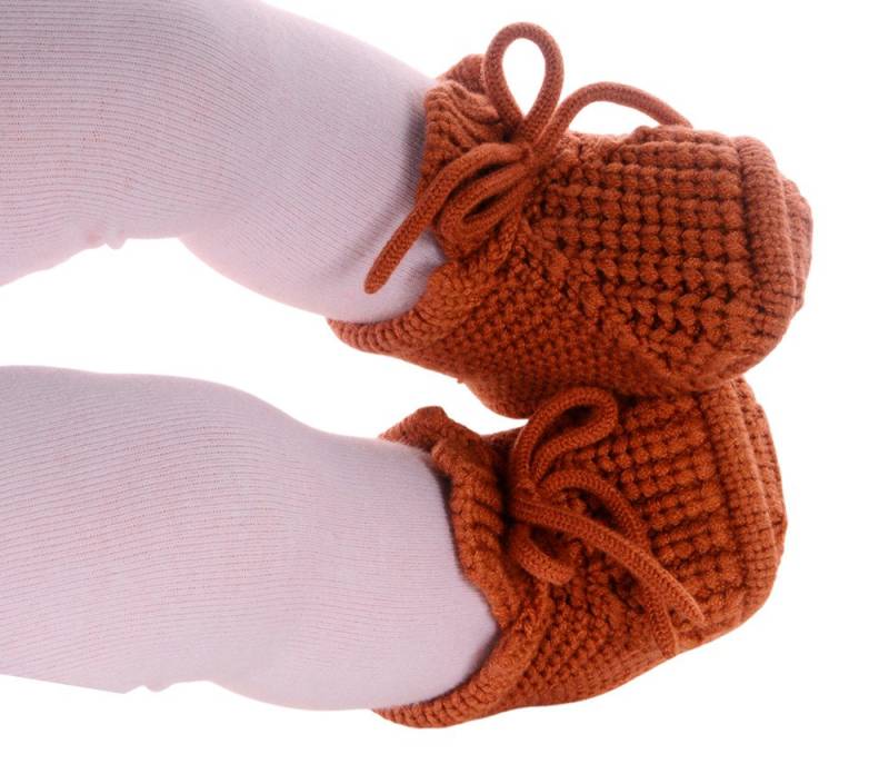 La Bortini Füßlinge Baby Strickschuhe Socken 3-6Mon Stricksocken unisex weich, war, für Neugeborene, in Blau La Bortini Füßlinge Baby Strickschuhe Socken 3-6Mon Stricksocken unisex weich, war, für Neugeborene, in Blau von La Bortini