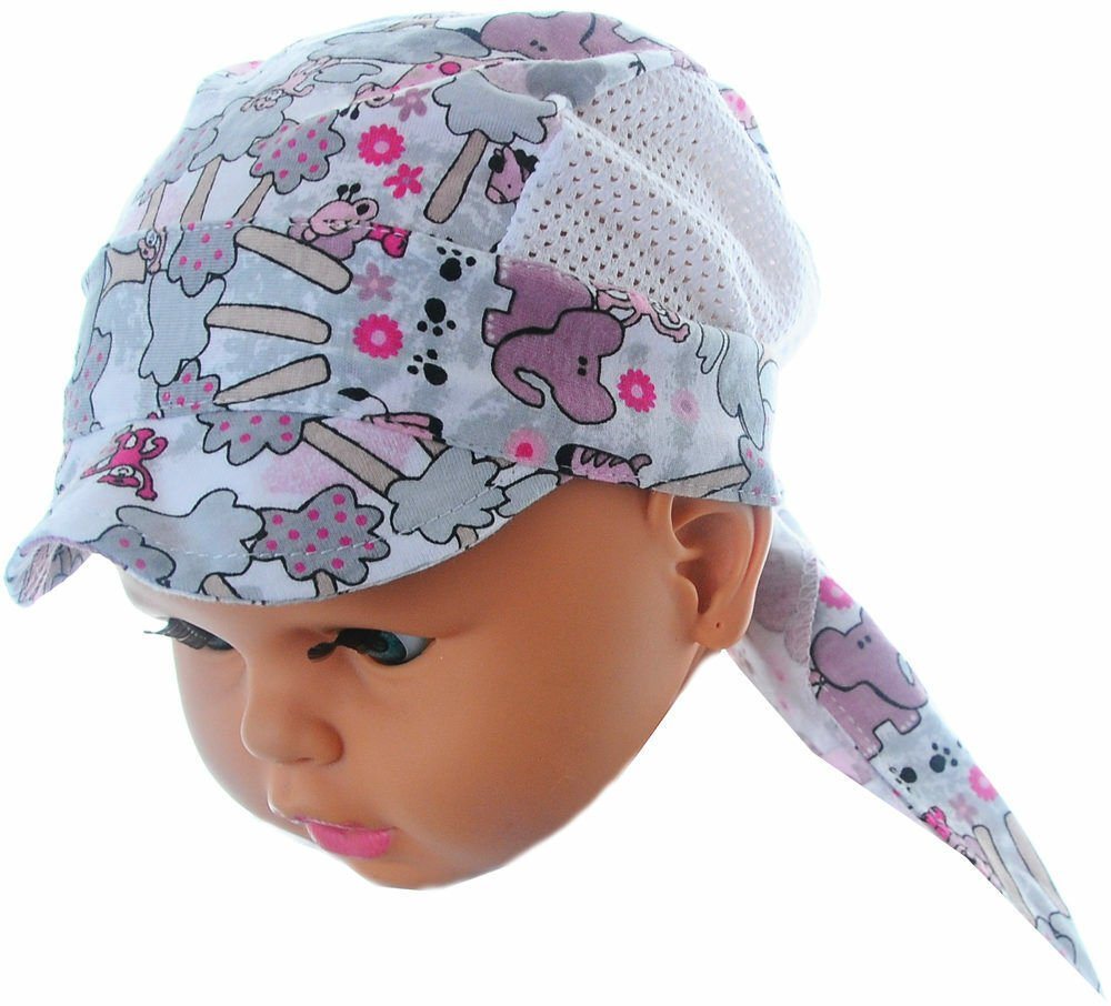 La Bortini Kopftuch Baby und Kinder Kopftuch Bandana 42 44 46 48 cmKU Sommer Mütze von La Bortini