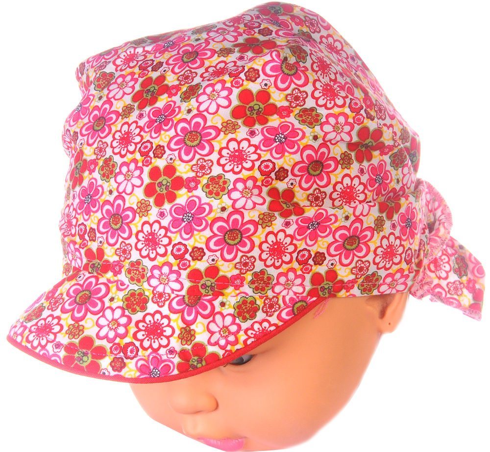 La Bortini Kopftuch Kopftuch Baby Kinder Bandana Tuch mit Schirm Schirmmütze Kopfbedeckung von La Bortini