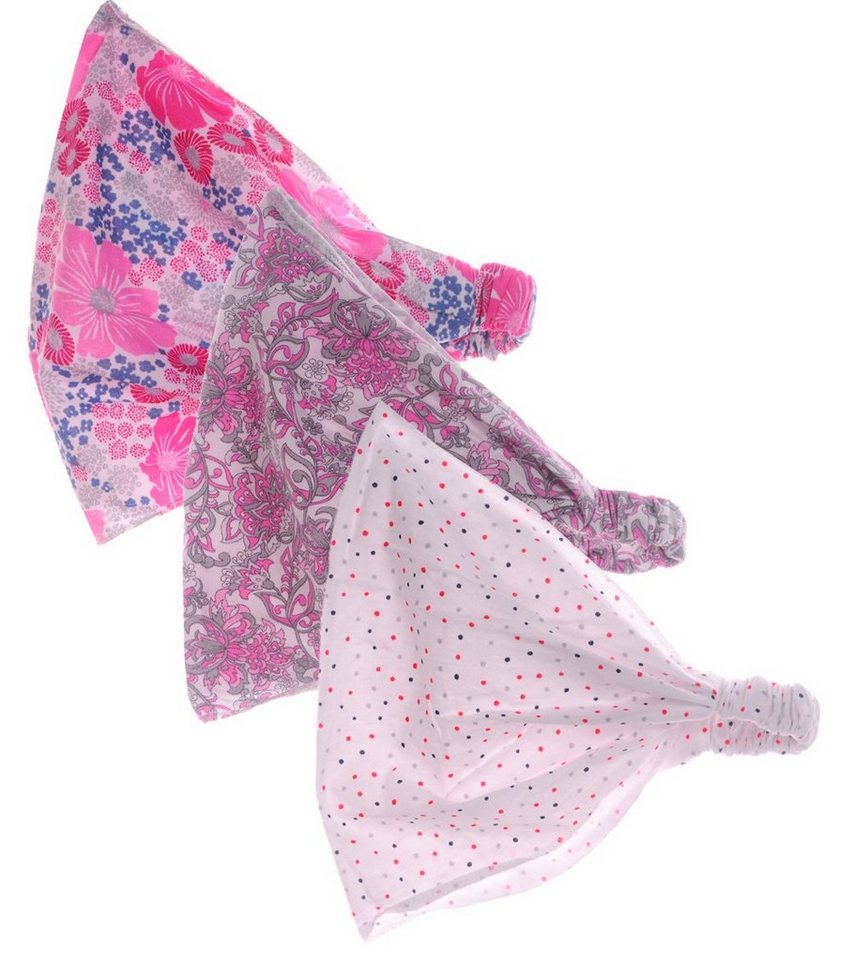 La Bortini Kopftuch Kopftücher 3er Pack Kopftuch Bandana Sommer Mütze für Baby Kinder, aus reiner Baumwolle La Bortini Kopftuch Kopftücher 3er Pack Kopftuch Bandana Sommer Mütze für Baby Kinder, aus reiner Baumwolle von La Bortini