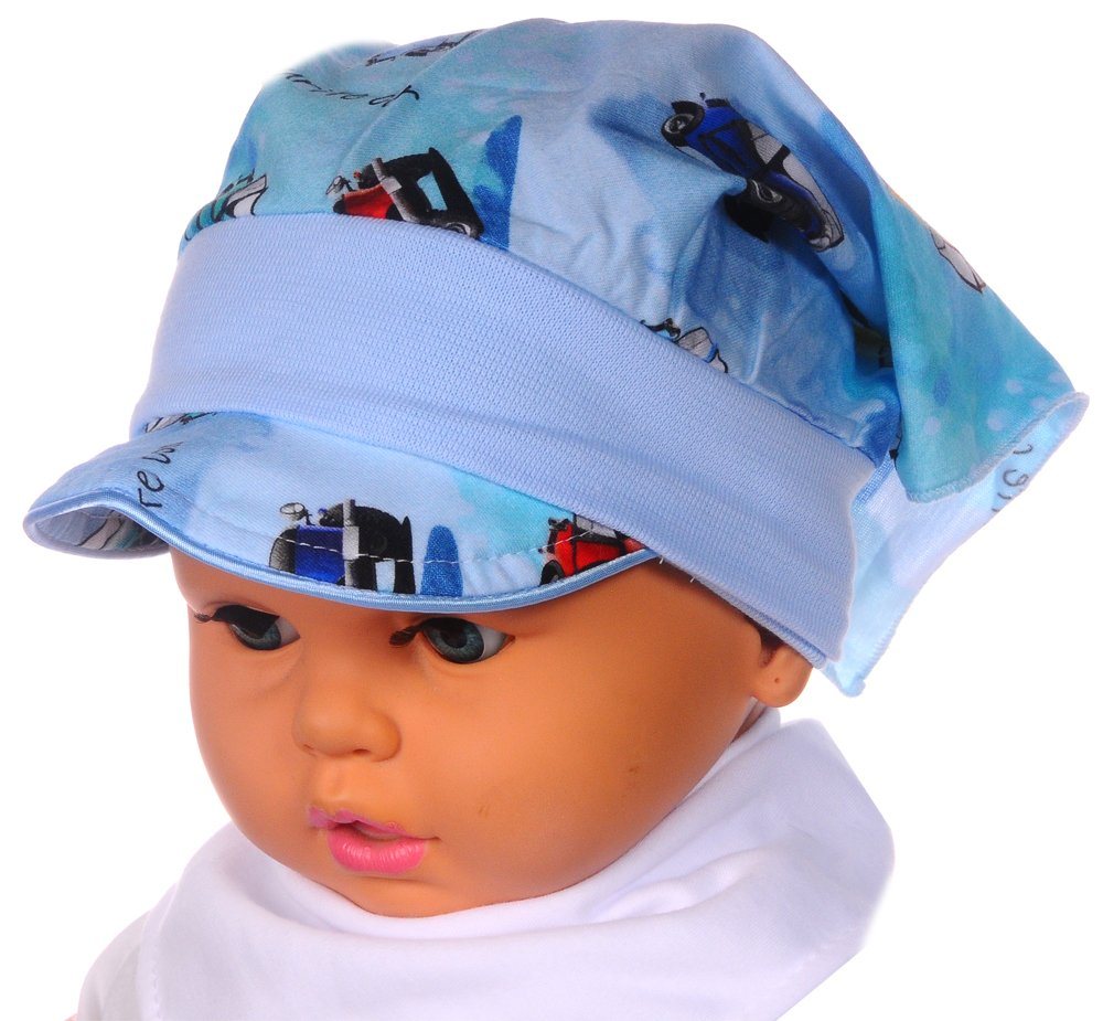 La Bortini Kopftuch Sommer Mütze für Baby und Kinder 39 - 48 cm Kopfumfang Bandana von La Bortini