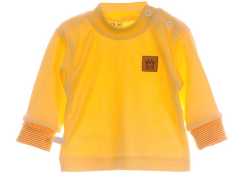 La Bortini Langarmshirt Baby T-Shirt Shirt langarm Erstlingsshirt Hemdchen aus Baumwolle aus Baumwolle, 44 50 56 62 68 74 80 86 von La Bortini