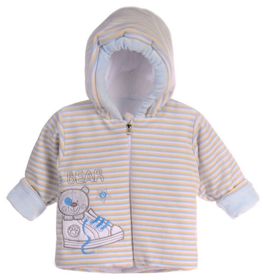 La Bortini Nickijacke Baby Jacke Übergangsjacke 62 68 74 80 warm Babyjacke von La Bortini