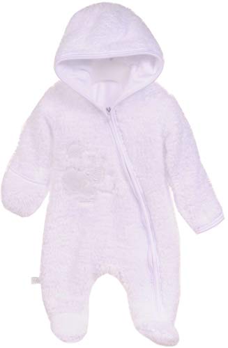 La Bortini Overall Baby Wagenanzug Frühling Übergangsanzug Anzug Fleece 50 56 62 68 74 UNI (62) von La Bortini