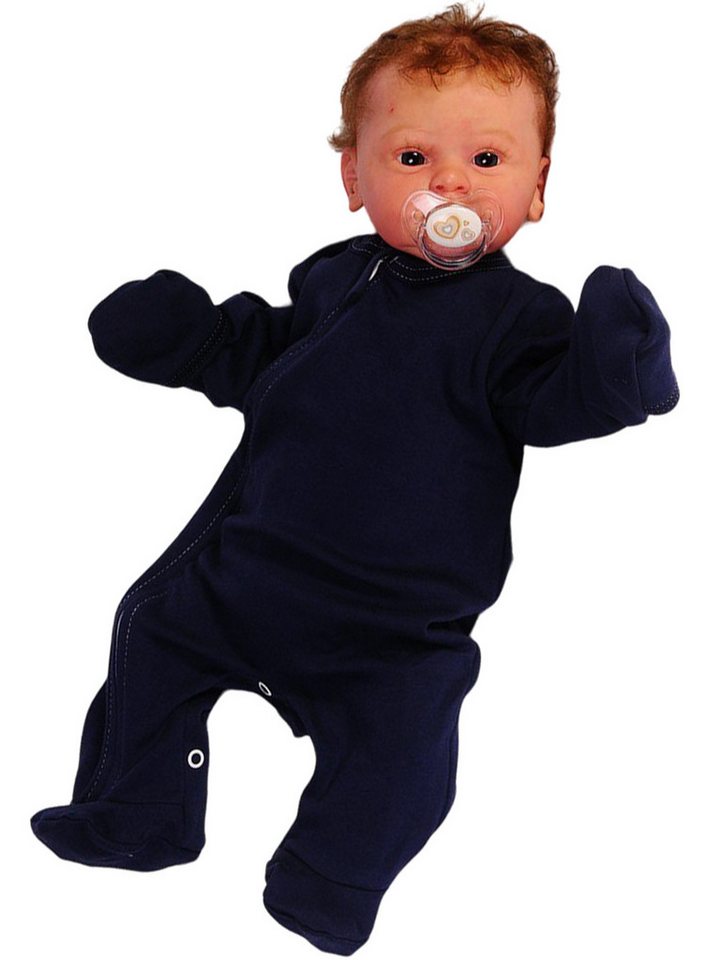 La Bortini Schlafoverall Strampler Overall Baby Schlafanzug 44 50 56 62 68 74 80 von La Bortini