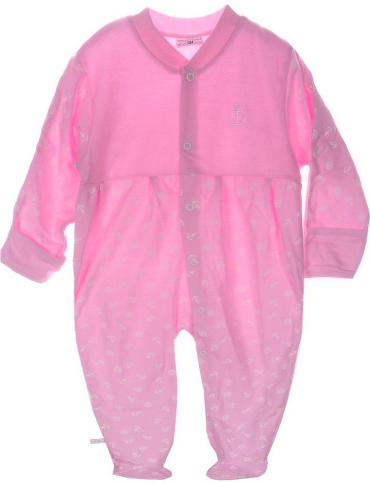 La Bortini Schlafoverall Strampler Overall Schlafanzug für Babys und Kinder 92 98 104 von La Bortini