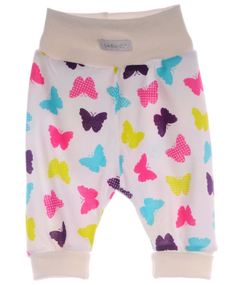 La Bortini Schlupfhose Baby Hose Erstlingshose für Neugeborene für Mädchen, Mitwachshose 44 50 56 62 68 74 80 von La Bortini