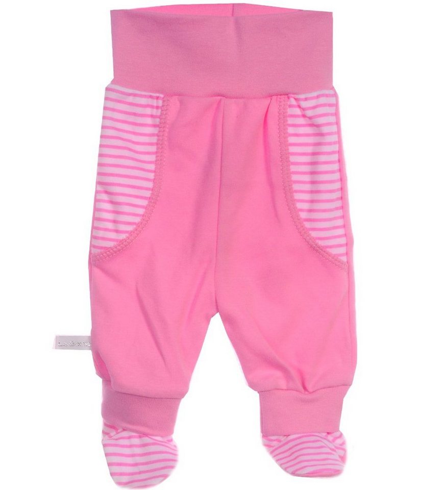 La Bortini Schlupfhose Baby Hose mit Fuß Schlupfhose Babyhose 44 50 56 62 68 74 80 86 92 von La Bortini