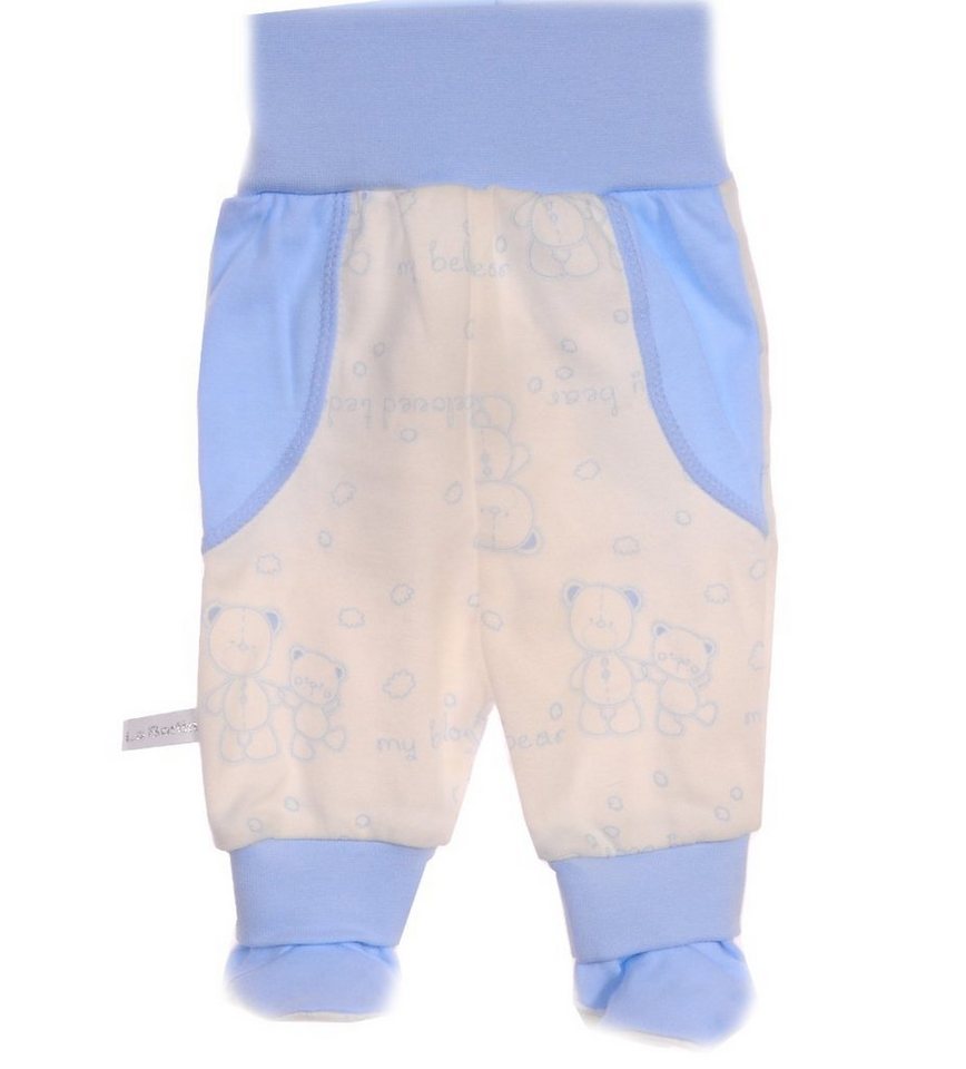 La Bortini Schlupfhose Hose mit Füßchen für Baby und Kinder 44 50 56 62 68 74 80 86 92 98 von La Bortini