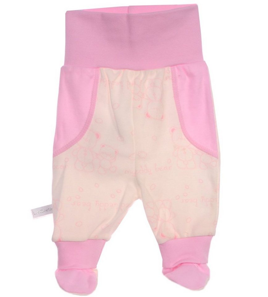 La Bortini Schlupfhose Hose mit Füßchen für Baby und Kinder 44 50 56 62 68 74 80 86 92 98 von La Bortini