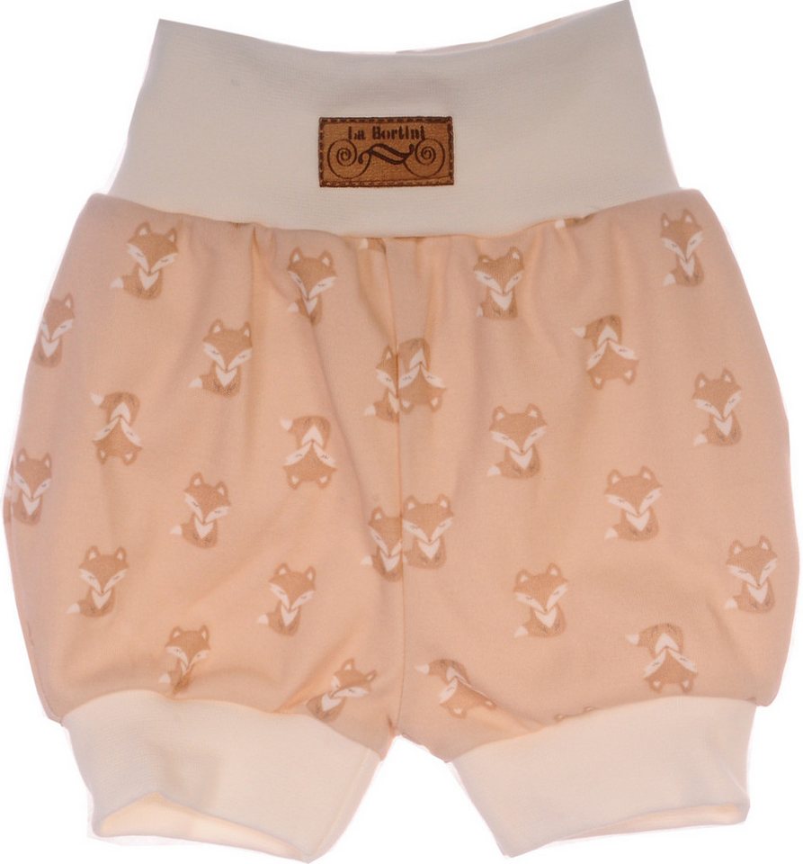 La Bortini Shorts Baby Pumpshorts kurze Hose aus weicher Baumwolle, 44 50 56 62 68 74 80 86 92 98 von La Bortini