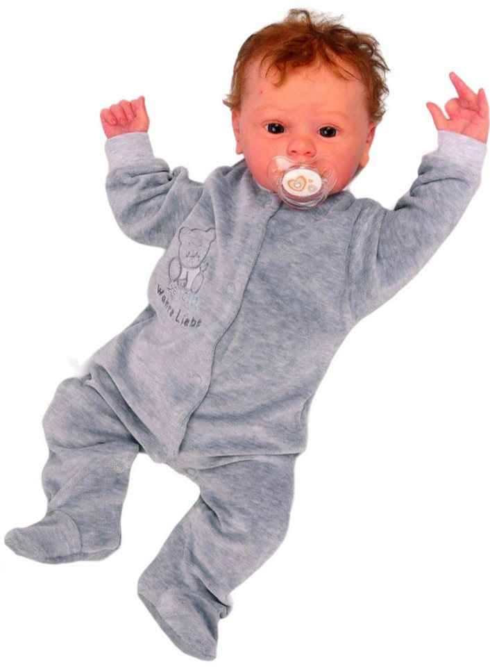 La Bortini Strampler Strampler Baby Overall 44 50 56 62 68 74 Schlafanzug von La Bortini