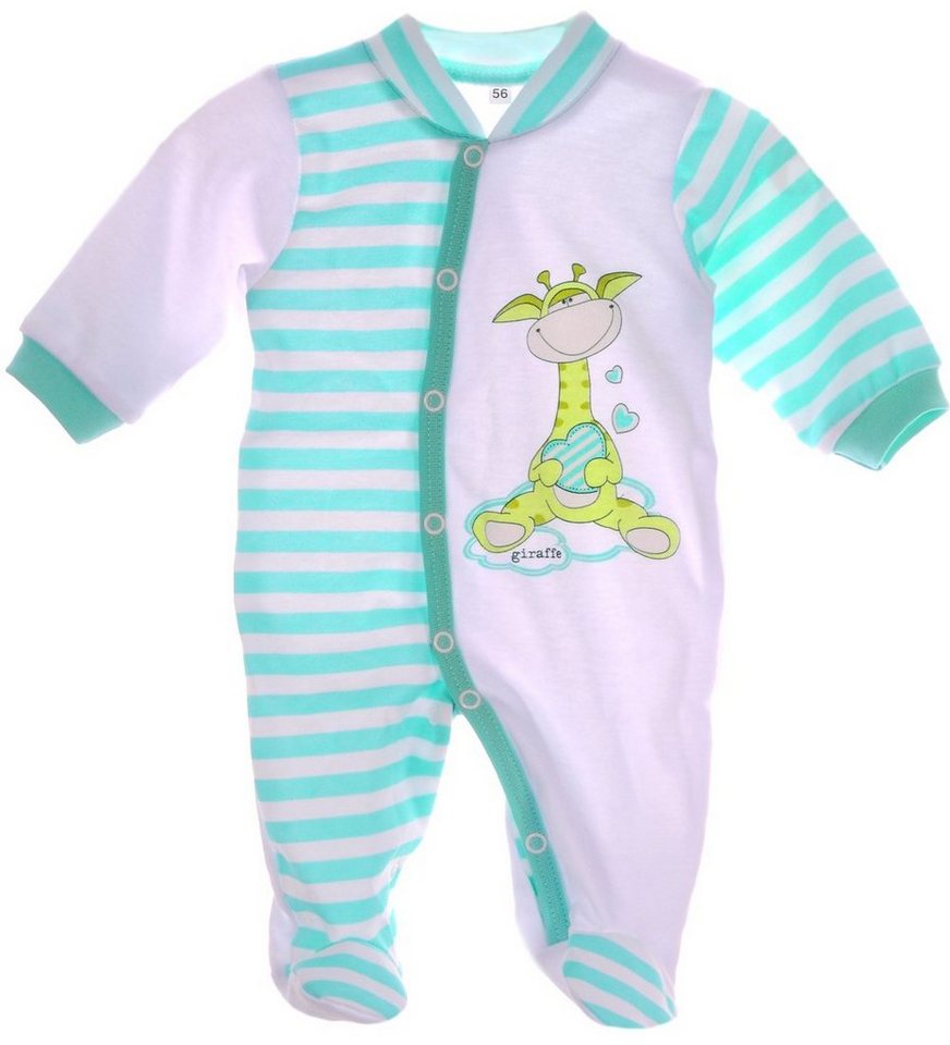 La Bortini Strampler Strampler Baby Overall Schlafanzug 74 80 86 von La Bortini