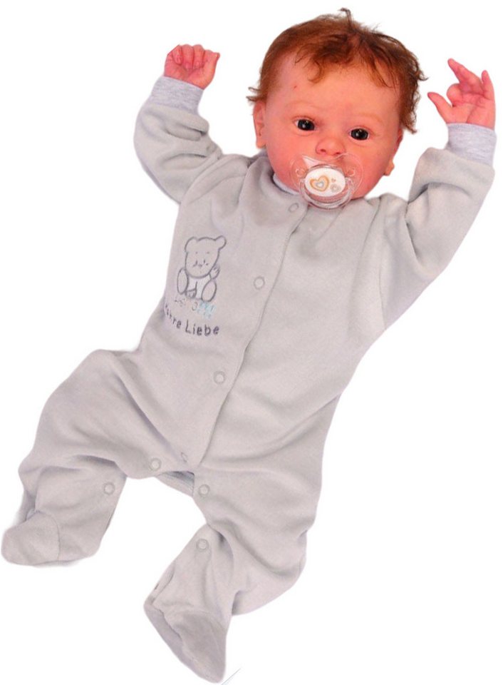 La Bortini Strampler Strampler Baby Overall aus weichem Material 44 50 56 62 68 74 von La Bortini