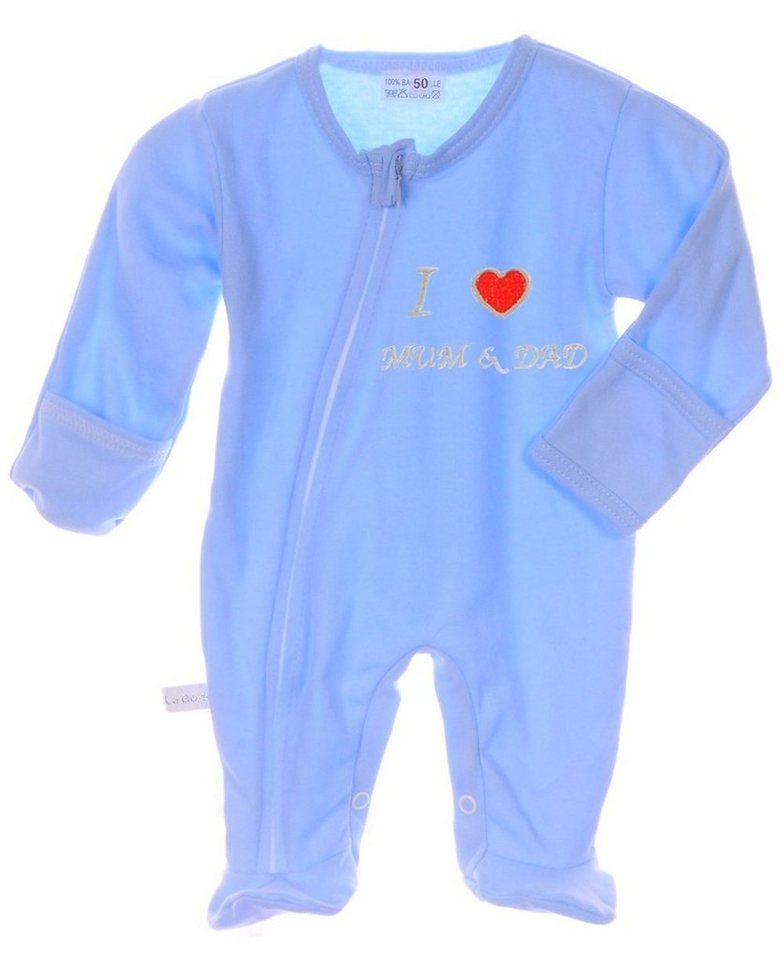 La Bortini Strampler Strampler Overall Baby Schlafanzug 44 50 56 62 68 74 von La Bortini