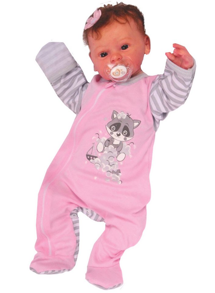 La Bortini Strampler Strampler Schlafanzug Baby Overall 50 56 62 68 74 80 86 von La Bortini